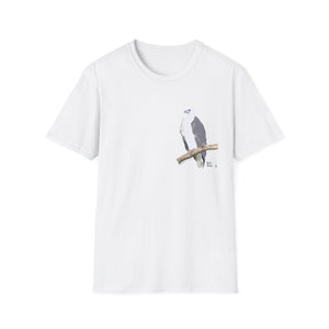 White-bellied Sea Eagle - Small design - Unisex Softstyle T-Shirt Printify