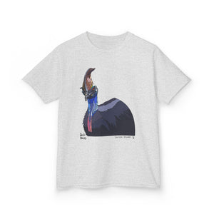 Southern Cassowary | Kids Heavy Cotton™ Tee Printify