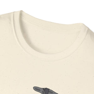 Yellow-bellied Sheath-tailed Bat - Unisex Softstyle T-Shirt - Wild Faces