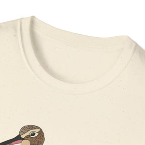 Eastern Curlew- Unisex Softstyle T-Shirt Printify
