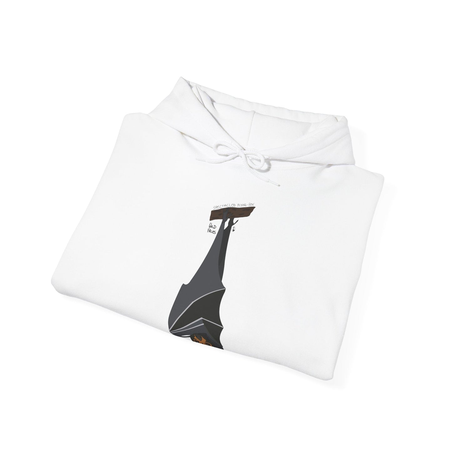 Spectacled Flying Fox | Unisex Heavy Blend™ Hooded Sweatshirt Printify