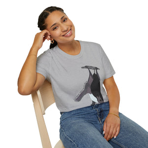 Yellow-bellied Sheath-tailed Bat - Unisex Softstyle T-Shirt - Wild Faces
