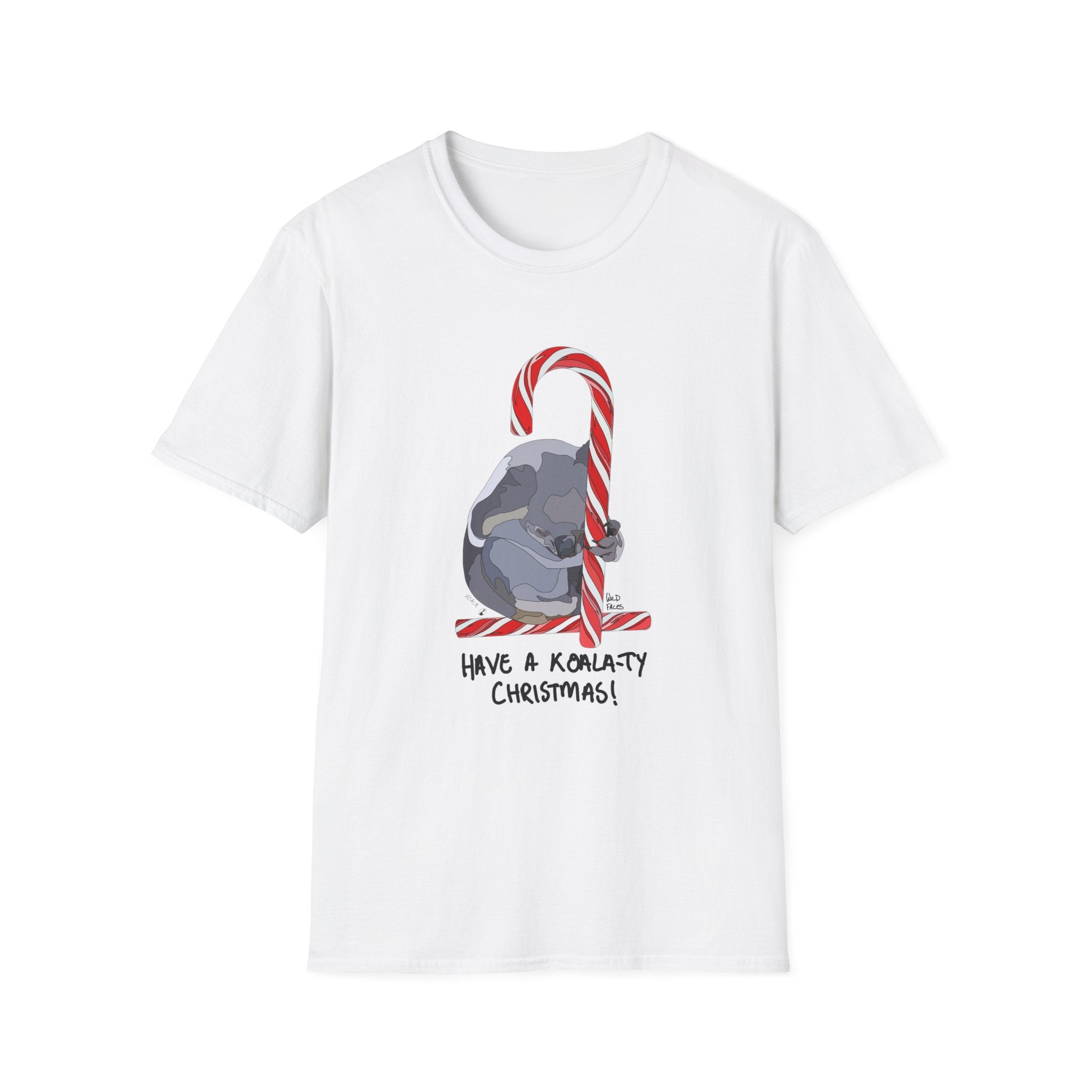 Christmas Koala - Unisex Softstyle T-Shirt
