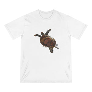 Green Turtle | Organic Staple T-shirt Printify