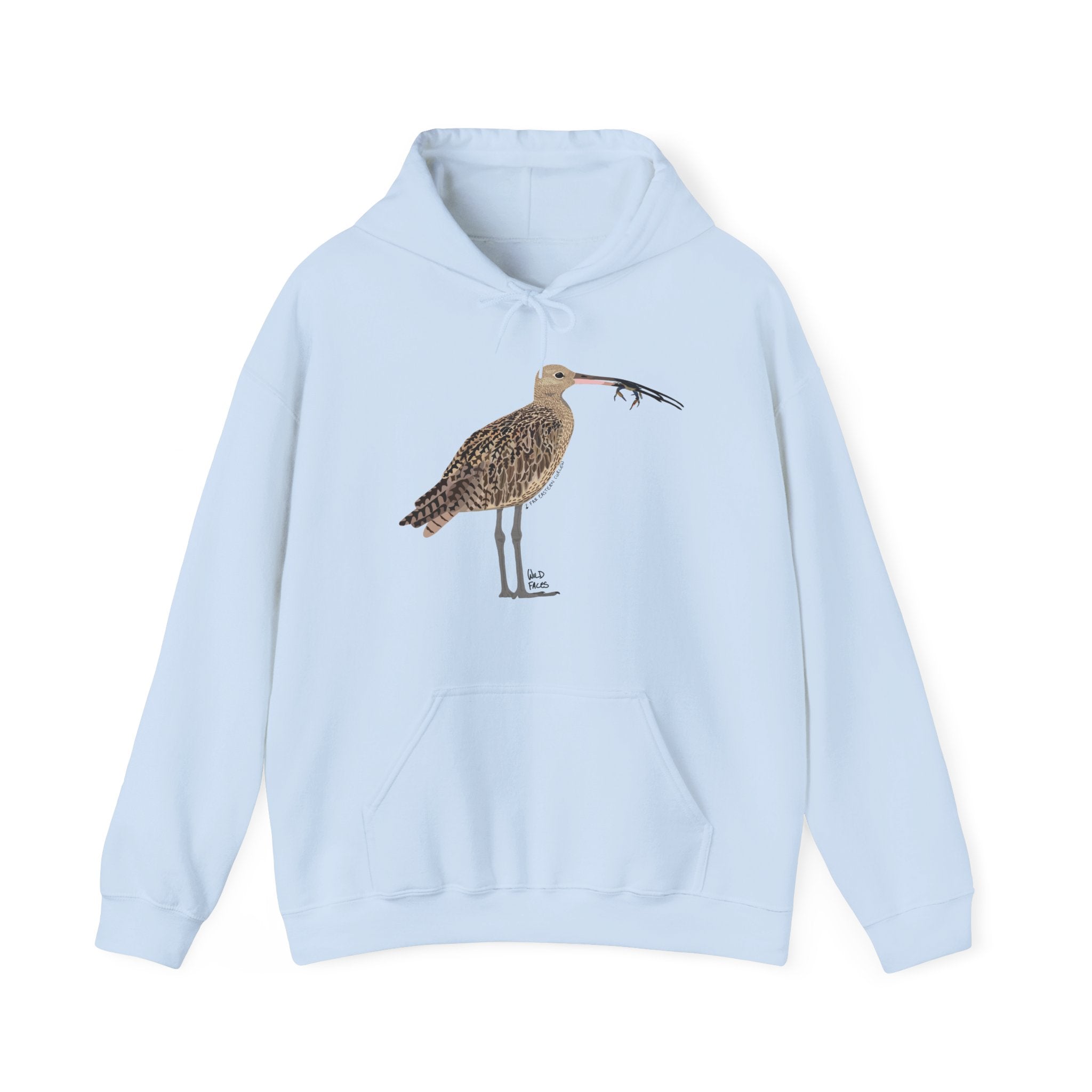 Eastern Curlew (feeding) | Unisex Heavy Blend™ Hooded Sweatshirt