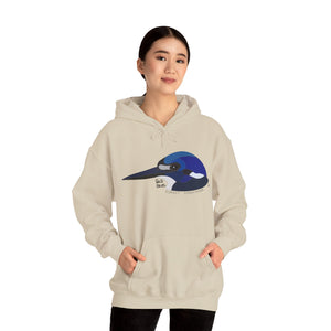 Forest Kingfisher Head | Unisex Heavy Blend™ Hooded Sweatshirt Printify