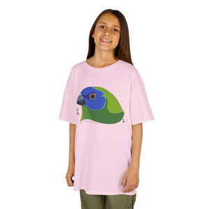 Blue-faced Parrotfinch | Kids Heavy Cotton™ Tee Printify