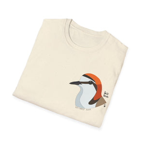 Red-capped Plover- Small design - Unisex Softstyle T-Shirt Printify