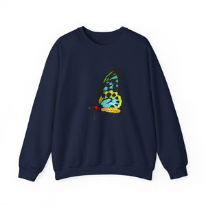 Birdwing Butterfly Sweatshirt | Unisex Heavy Blend™ Crewneck Printify