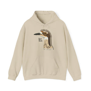 Bush-stone Curlew (head) | Unisex Heavy Blend™ Hooded Sweatshirt Printify