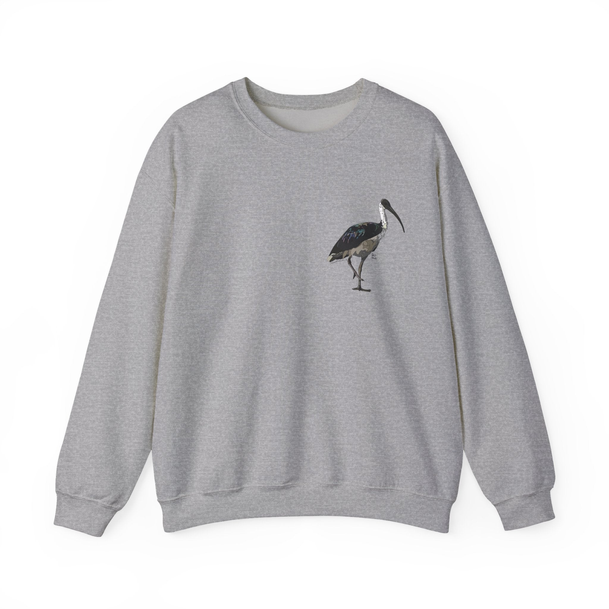 Straw-necked Ibis | Unisex Heavy Blend™ Crewneck