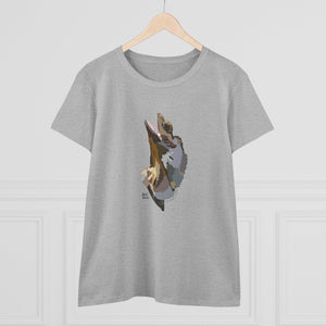 Frilled-neck Lizard - Women's Midweight Cotton Tee Printify