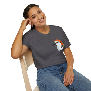Red-capped Plover- Small design - Unisex Softstyle T-Shirt Printify