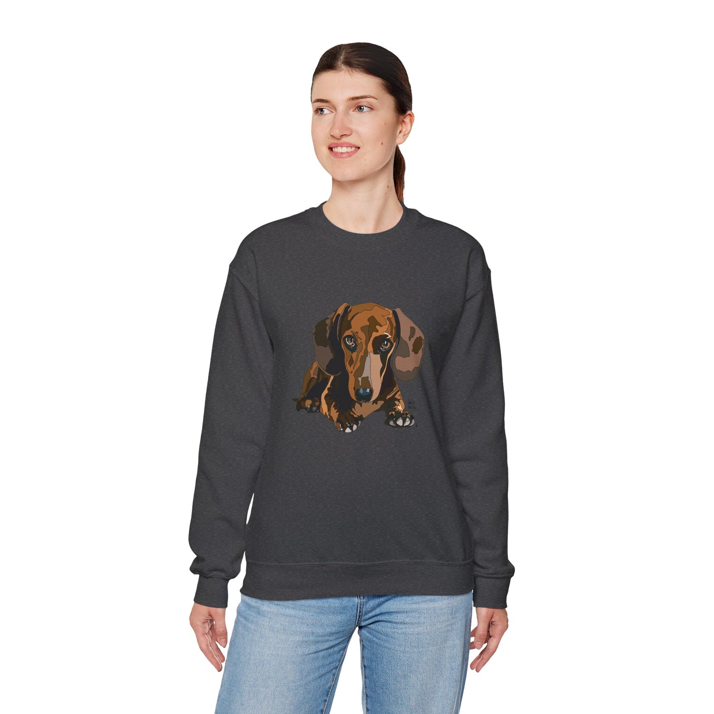 Dachshund (body) | Unisex Heavy Blend™ Crewneck