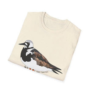 Ruddy Turnstone- large design - Unisex Softstyle T-Shirt Printify