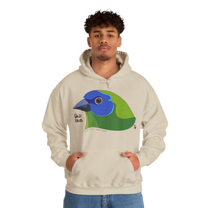 Blue-faced Parrotfinch | Unisex Heavy Blend™ Hooded Sweatshirt Printify