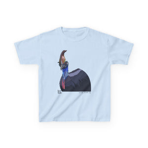 Southern Cassowary | Kids Heavy Cotton™ Tee Printify