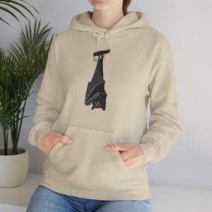 Spectacled Flying Fox | Unisex Heavy Blend™ Hooded Sweatshirt Printify
