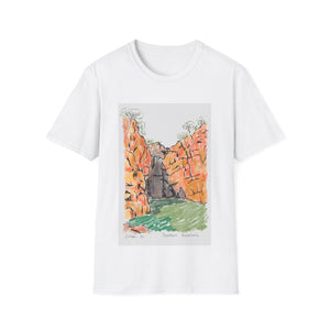 Southern Rockhole, Nitmiluk- Unisex Softstyle T-Shirt Printify