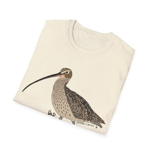 Eastern Curlew- Unisex Softstyle T-Shirt Printify