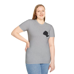 Willy Wagtail - Small design - Unisex Softstyle T-Shirt Printify