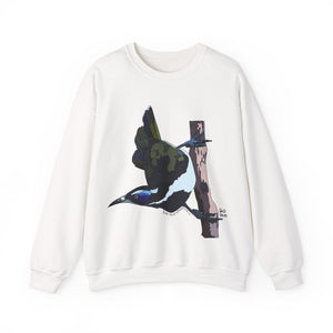 Blue-faced Honeyeater Sweatshirt | Unisex Heavy Blend™ Crewneck Printify