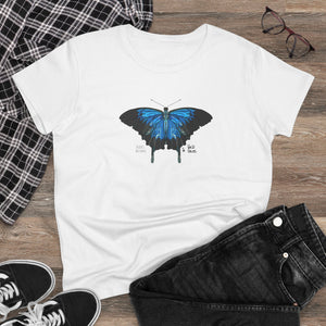 Ulysses Butterfly - Women's Midweight Cotton Tee Printify