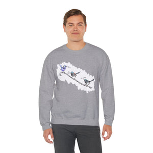 Trio of Fairywrens | Unisex Heavy Blend™ Crewneck Printify