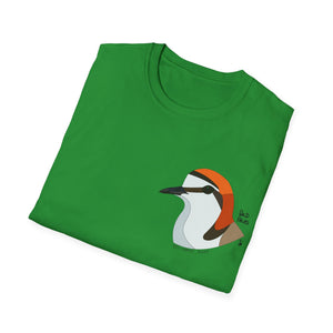 Red-capped Plover- Small design - Unisex Softstyle T-Shirt Printify
