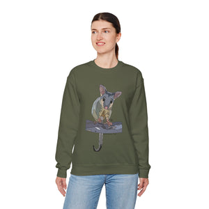 Common Brushtail Possum Sweatshirt | Unisex Heavy Blend™ Crewneck Printify