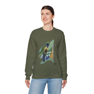 Boyd's Forest Dragon Sweatshirt | Unisex Heavy Blend™ Crewneck Printify