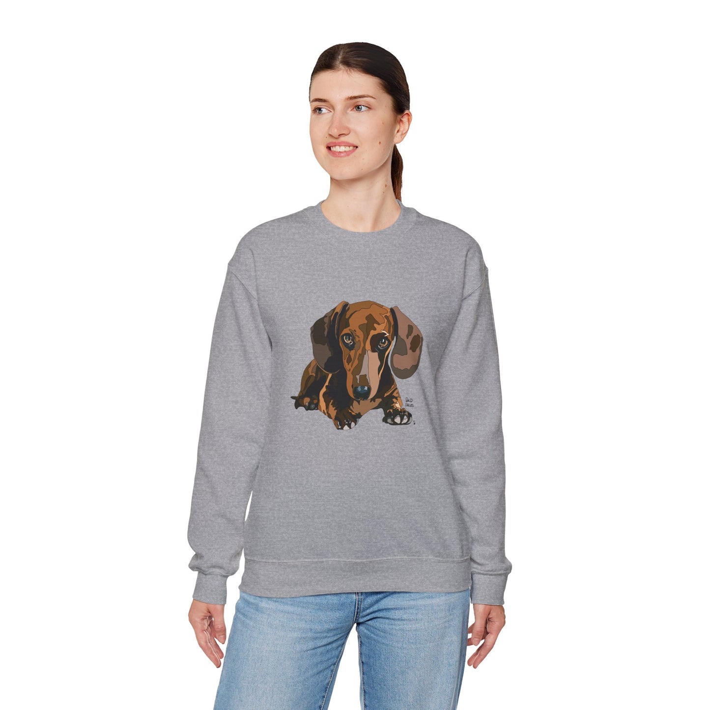 Dachshund (body) | Unisex Heavy Blend™ Crewneck