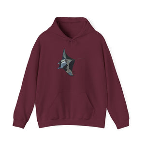 Reef Manta Ray | Unisex Heavy Blend™ Hooded Sweatshirt Printify