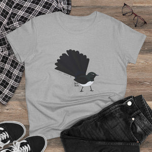 Willy Wagtail - Women's Midweight Cotton Tee Printify