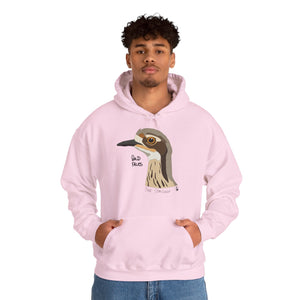 Bush-stone Curlew (head) | Unisex Heavy Blend™ Hooded Sweatshirt Printify
