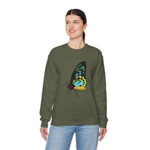 Birdwing Butterfly Sweatshirt | Unisex Heavy Blend™ Crewneck Printify