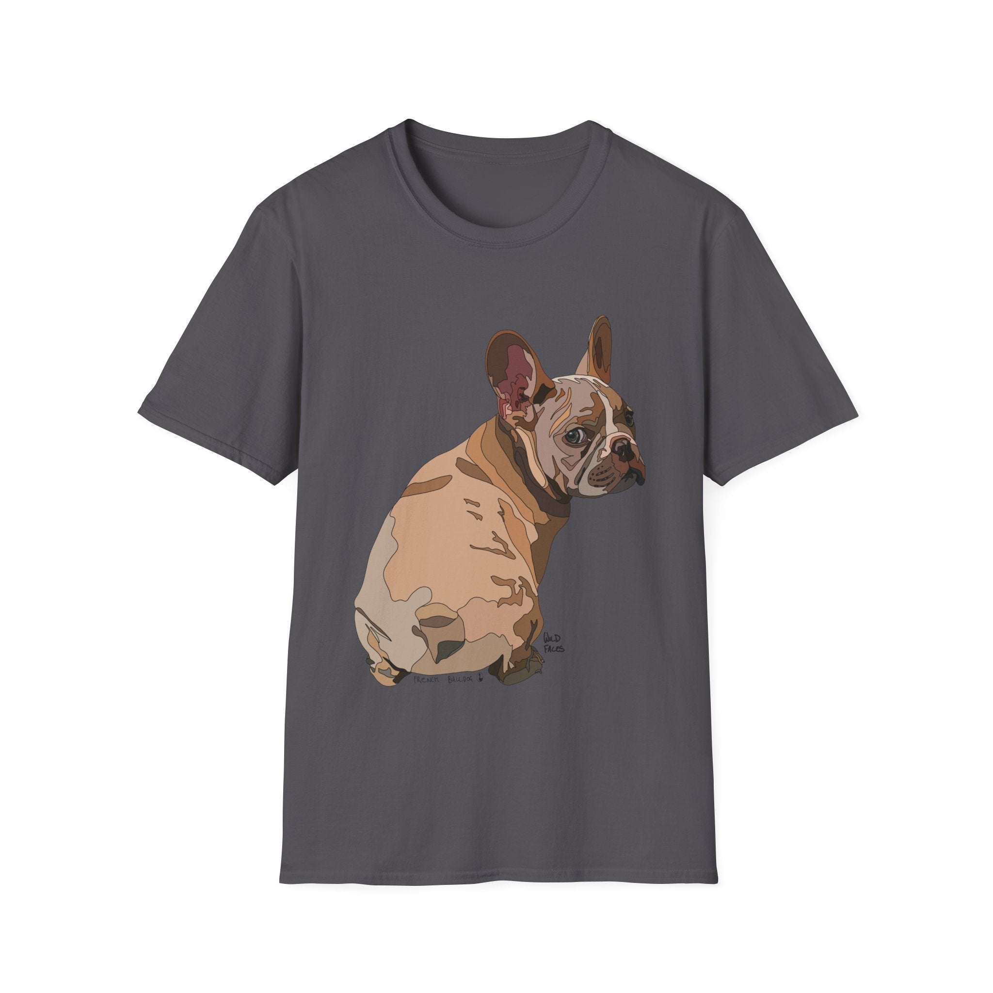 French Bulldog - Unisex Softstyle T-Shirt
