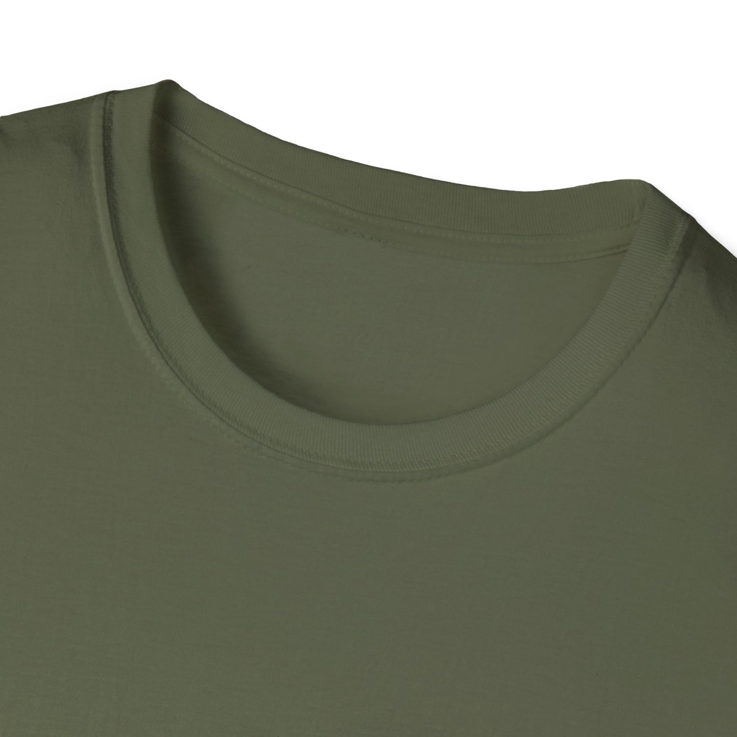 Green Turtle - Small design - Unisex Softstyle T-Shirt