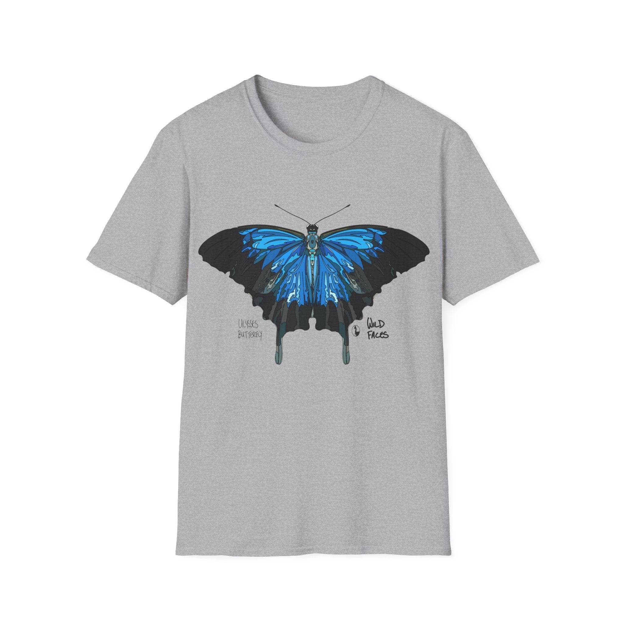 Ulysses Butterfly - Unisex Softstyle T-Shirt Printify