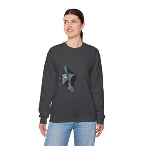 Reef Manta Ray | Unisex Heavy Blend™ Crewneck Printify