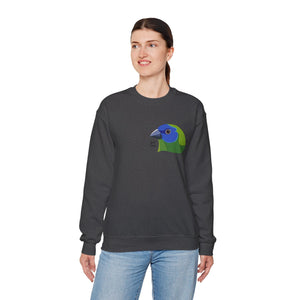 Blue-faced Parrotfinch Sweatshirt | Unisex Heavy Blend™ Crewneck Printify