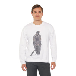 Wedge-tailed Eagle (pastel design) | Unisex Heavy Blend™ Crewneck Printify