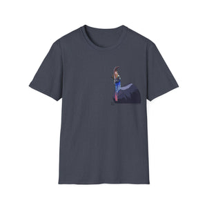 Southern Cassowary - Small design - Unisex Softstyle T-Shirt Printify