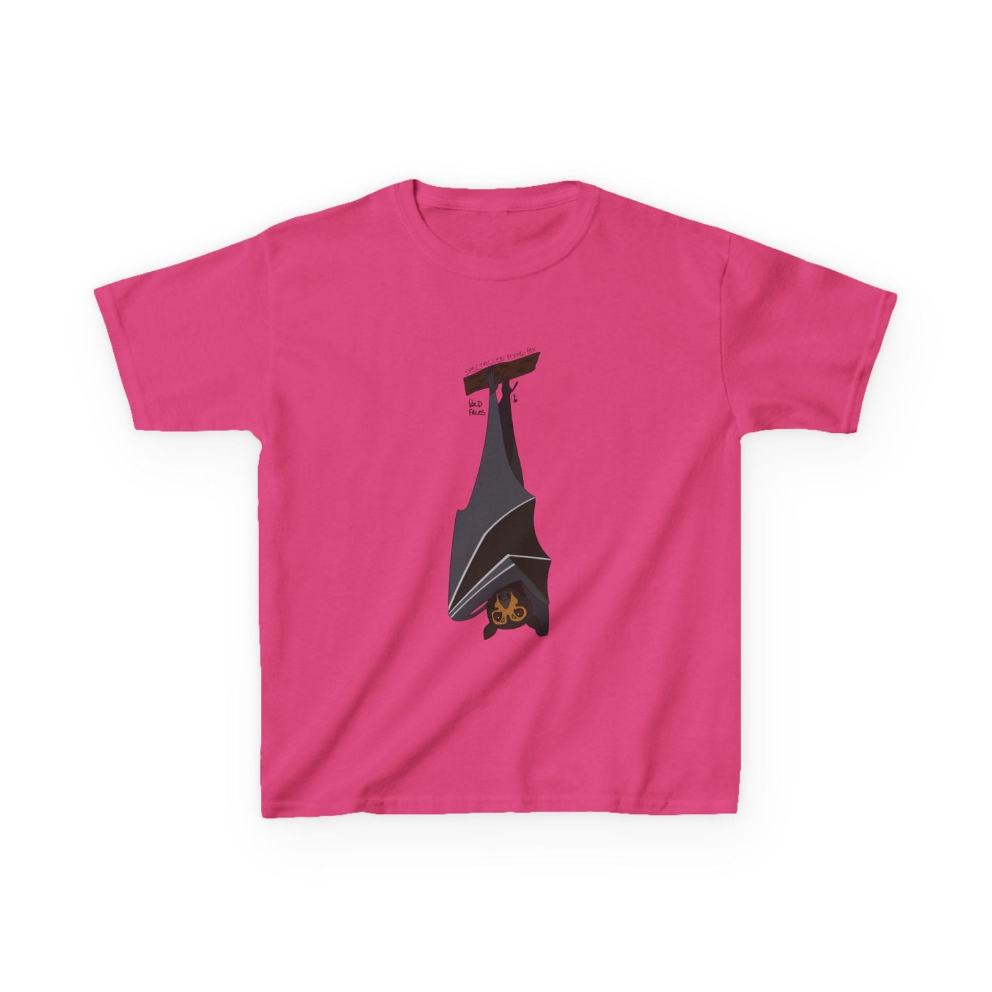 Spectacled Flying Fox | Kids Heavy Cotton™ Tee Printify