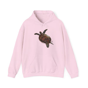 Green Turtle | Unisex Heavy Blend™ Hooded Sweatshirt Printify
