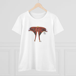 Hercules Moth - Women's Midweight Cotton Tee Printify