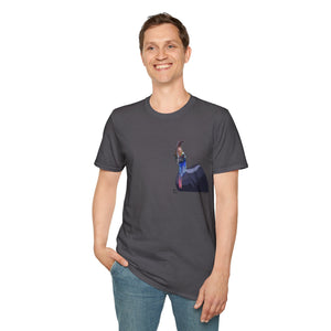 Southern Cassowary - Small design - Unisex Softstyle T-Shirt Printify