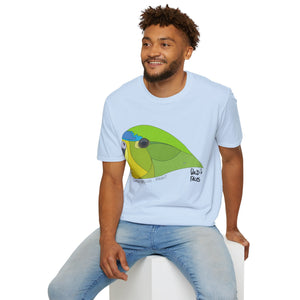 Orange-bellied Parrot - Unisex Softstyle T-Shirt Printify