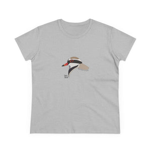 Black-fronted Dotterel - Women's Midweight Cotton Tee Printify