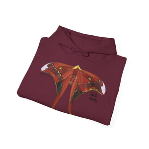 Hercules Moth | Unisex Heavy Blend™ Hooded Sweatshirt Printify